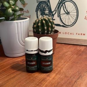 Set of 2 Young Living Spearmint Essential Oils